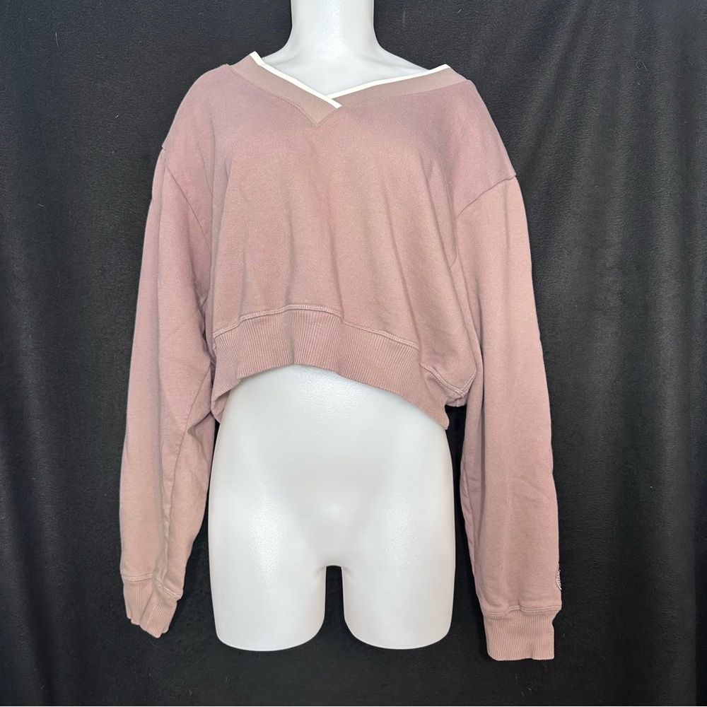 PINK Victoria's Secret Mauve V-Neck Top